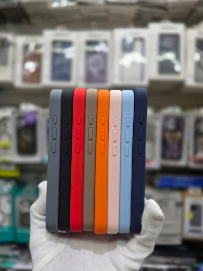 J-CASE Premium Soft Liquid Silicone with Bracket & Magsafe - iPhone 17
