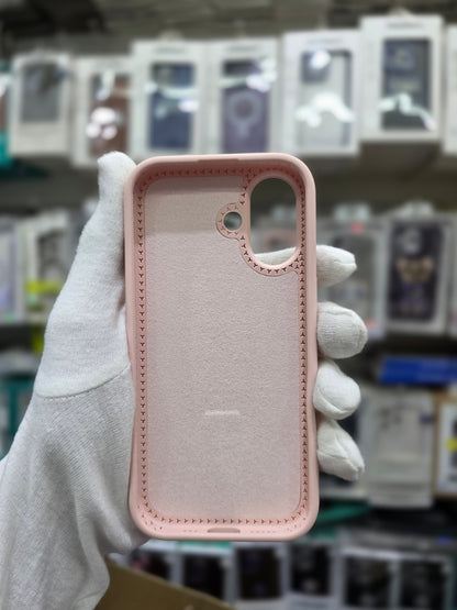 J-CASE Premium Soft Liquid Silicone with Bracket & Magsafe - iPhone 17
