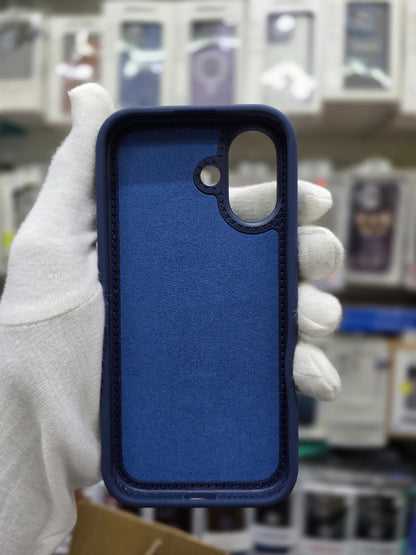 J-CASE Premium Soft Liquid Silicone with Bracket & Magsafe - iPhone 17