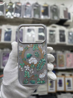 Kutis Floral Printed Shockproof MagSafe Case - iPhone 17 Pro Max Back Cover