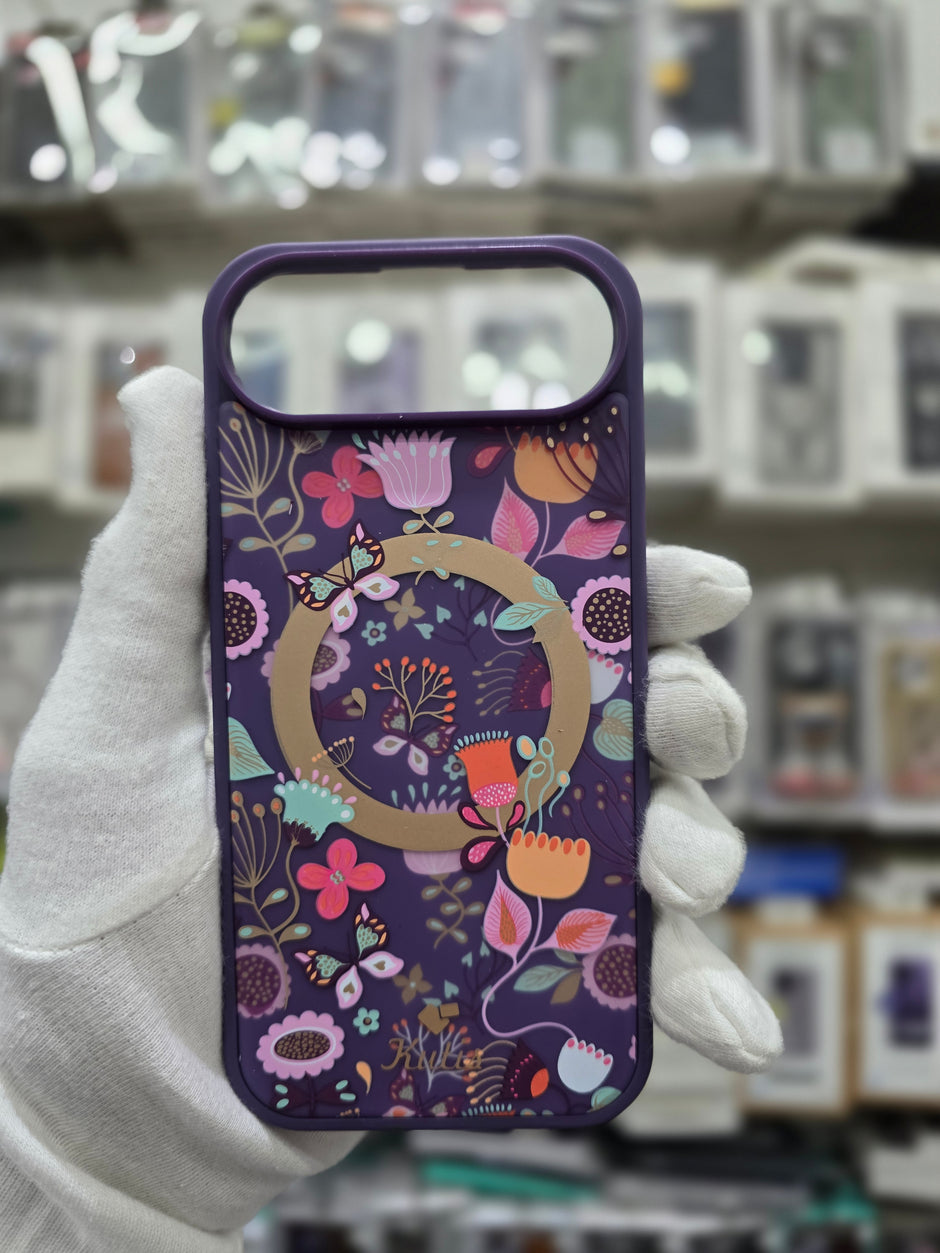 Kutis Floral Printed Shockproof MagSafe Case - iPhone 17 Air Back Cover