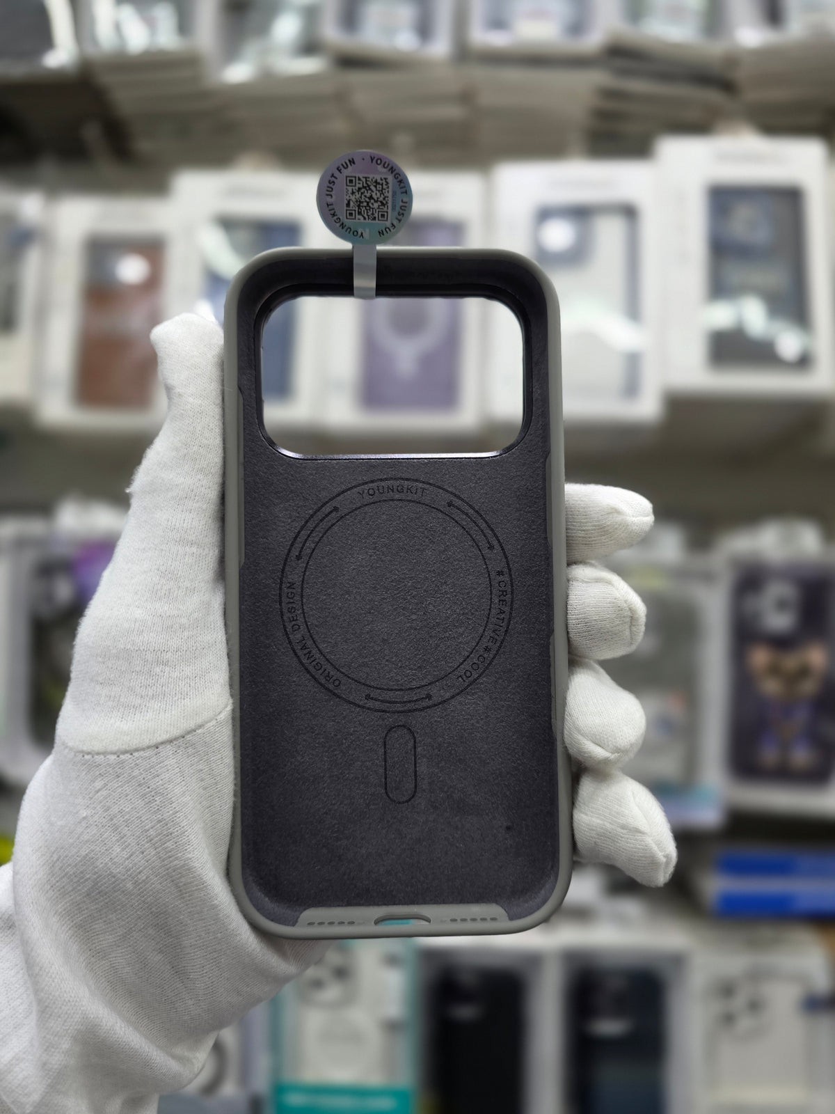 Youngkit Gel Series With Magsafe & Kick Stand - iPhone 17 Pro Max Back Cover