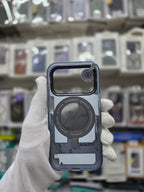 YOUNGKIT Cyberpunk Series With Magsafe & Rotating Stand - iPhone 17 Pro Back Cover