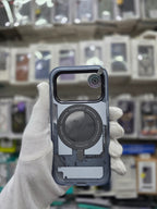 YOUNGKIT Cyberpunk Series With Magsafe & Rotating Stand - iPhone 17 Pro Back Cover