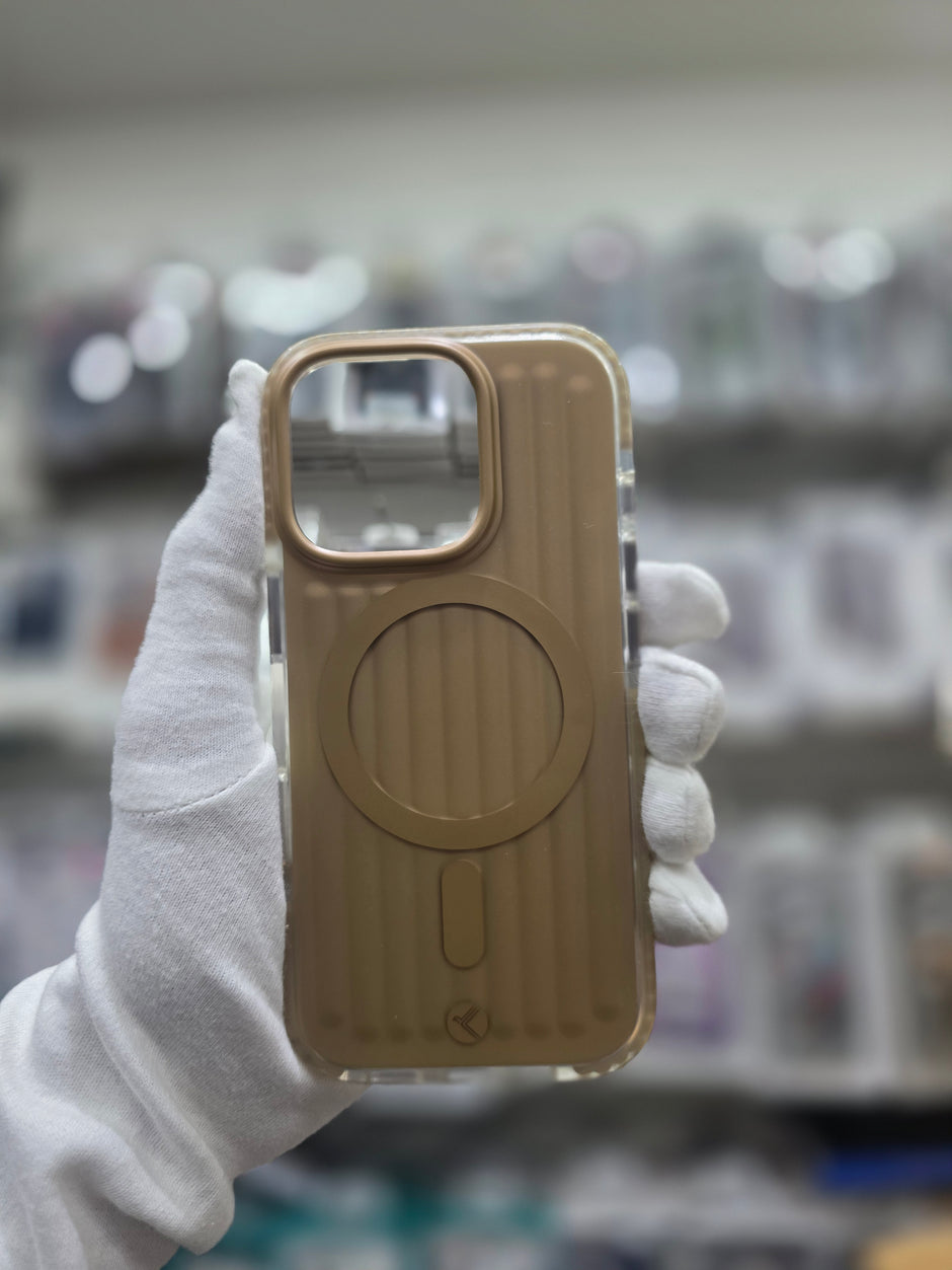 KDM Ribbed MagSafe Case -iPhone 16 Pro Back Cover