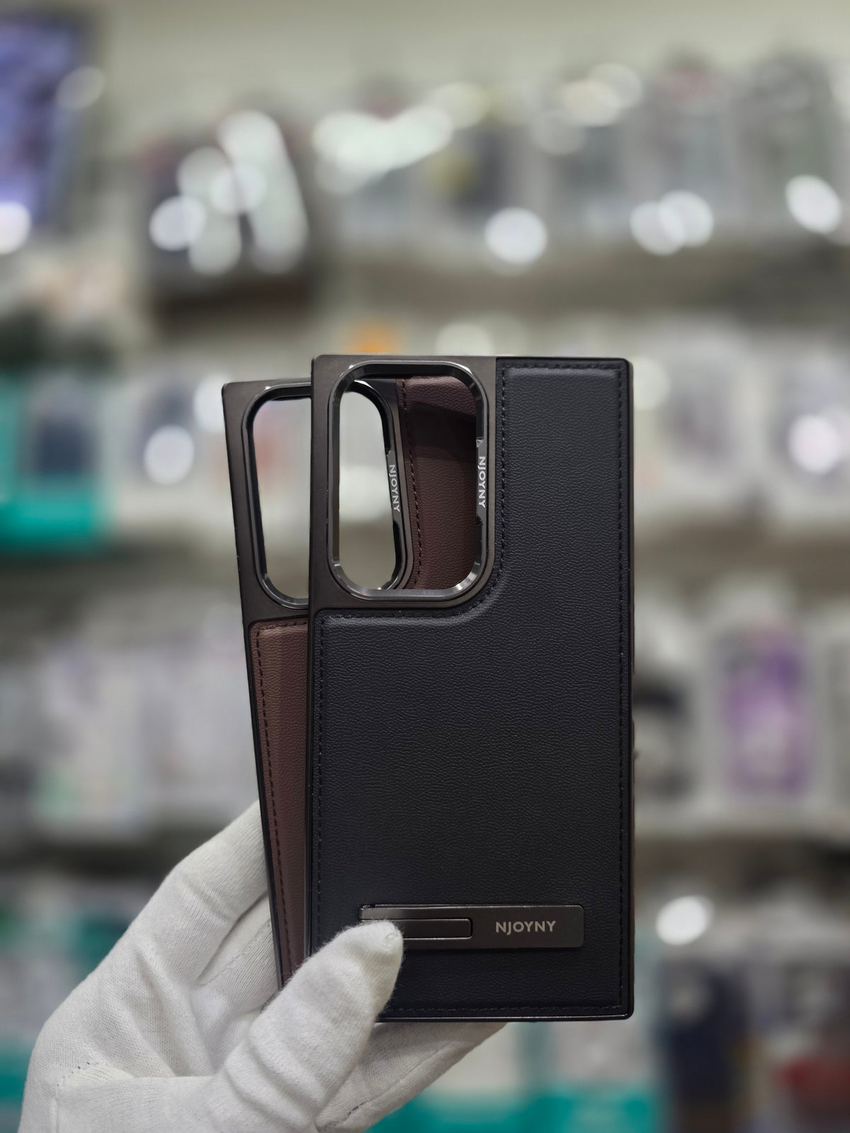 NY Classis Leather Case with Stand - Samsung S25 Ultra