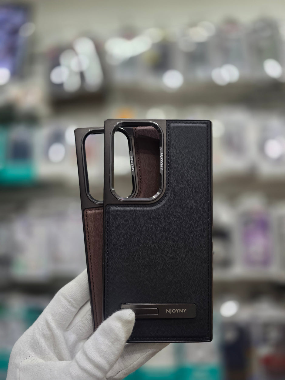 NY Classis Leather Case with Stand - Samsung S25 Ultra