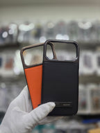 NY Classis Leather Case with Stand - iPhone 17 Pro Back Cover