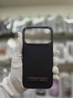 NY Classis Leather Case with Stand - iPhone 17 Pro Back Cover