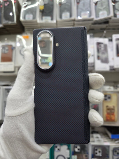 D Moloch Carbon Magnetic Case with Hinge & Front Frame - Samsung Z Fold 7