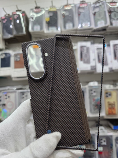 D Moloch Carbon Magnetic Case with Hinge & Front Frame - Samsung Z Fold 7