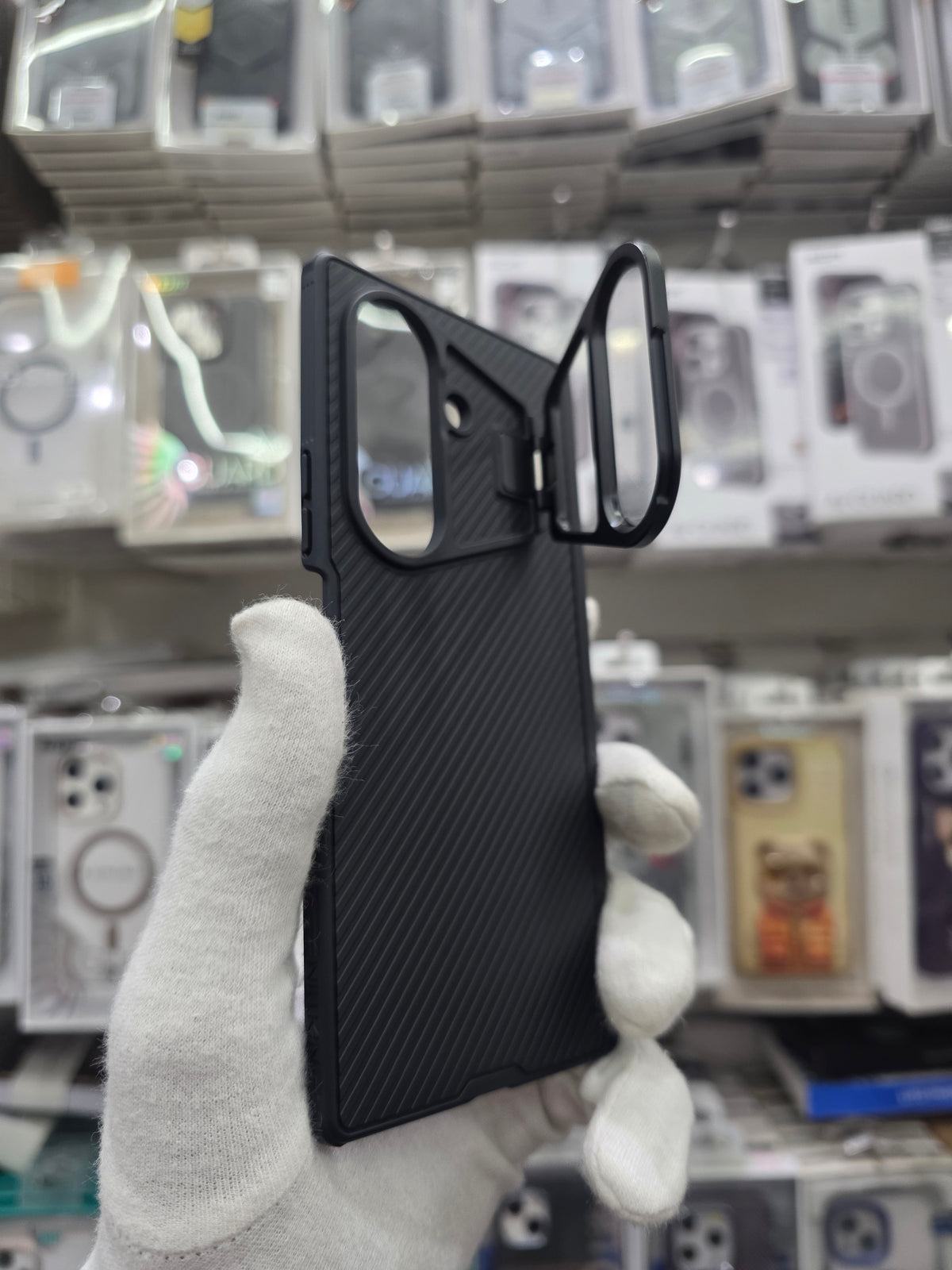 Nillkin Camshield Prop Magnetic Transparent Lens Guard Edition Camera protective cover case - Samsung Galaxy Z Fold 7