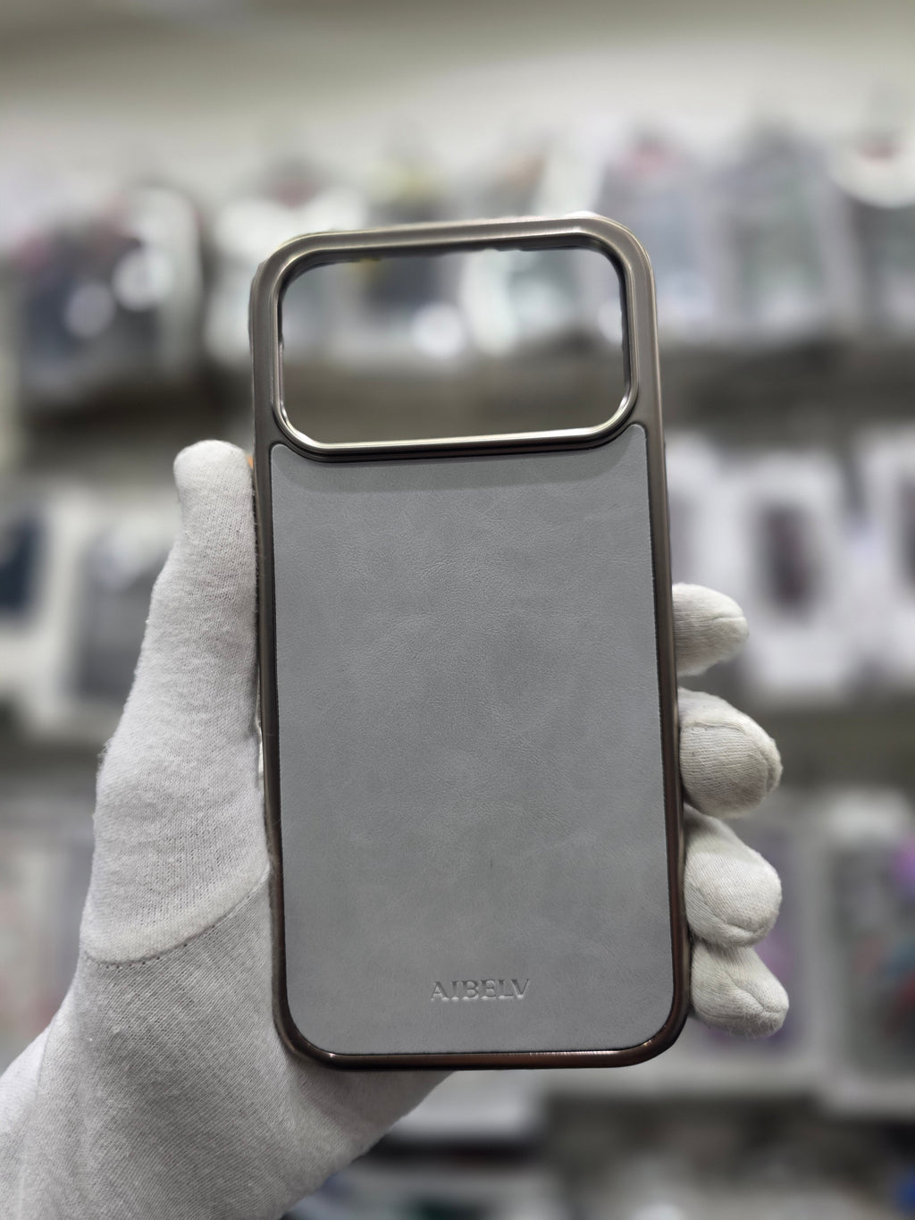 AIBELV Classic Leather Case - iPhone 17 Pro Back Cover