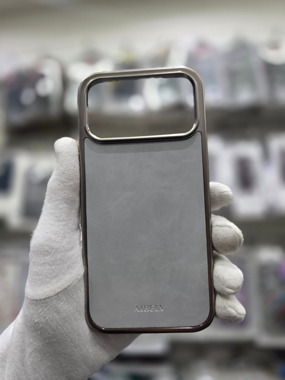AIBELV Classic Leather Case - iPhone 17 Pro Back Cover