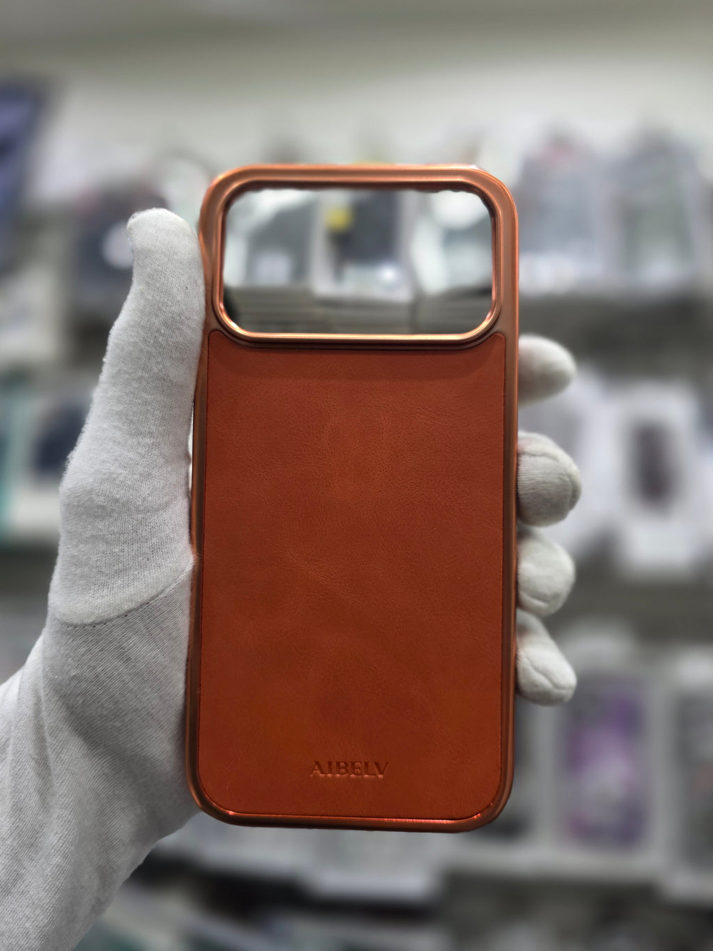 AIBELV Classic Leather Case - iPhone 17 Pro Back Cover