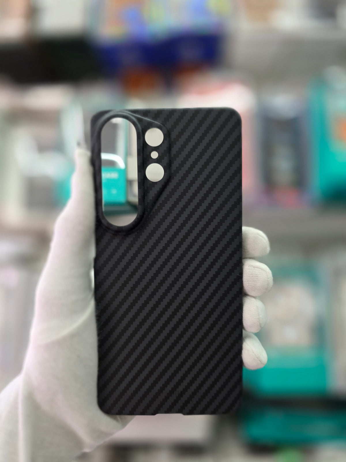 X-LEVEL Magnetic Carbon Fiber Texture Case - Samsung S26 Ultra