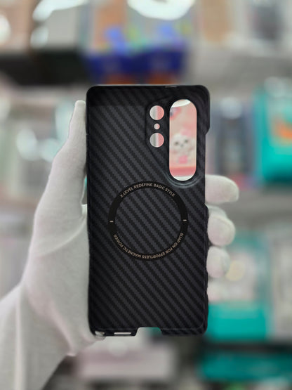 X-LEVEL Magnetic Carbon Fiber Texture Case - Samsung S26 Ultra