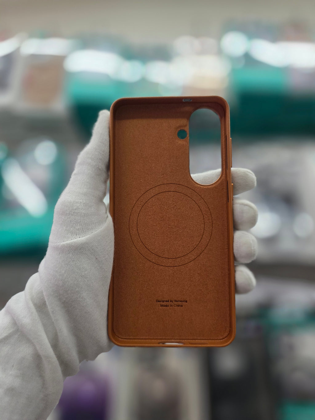KindSuit Magesafe Leather Back Case - Samsung S26 Plus