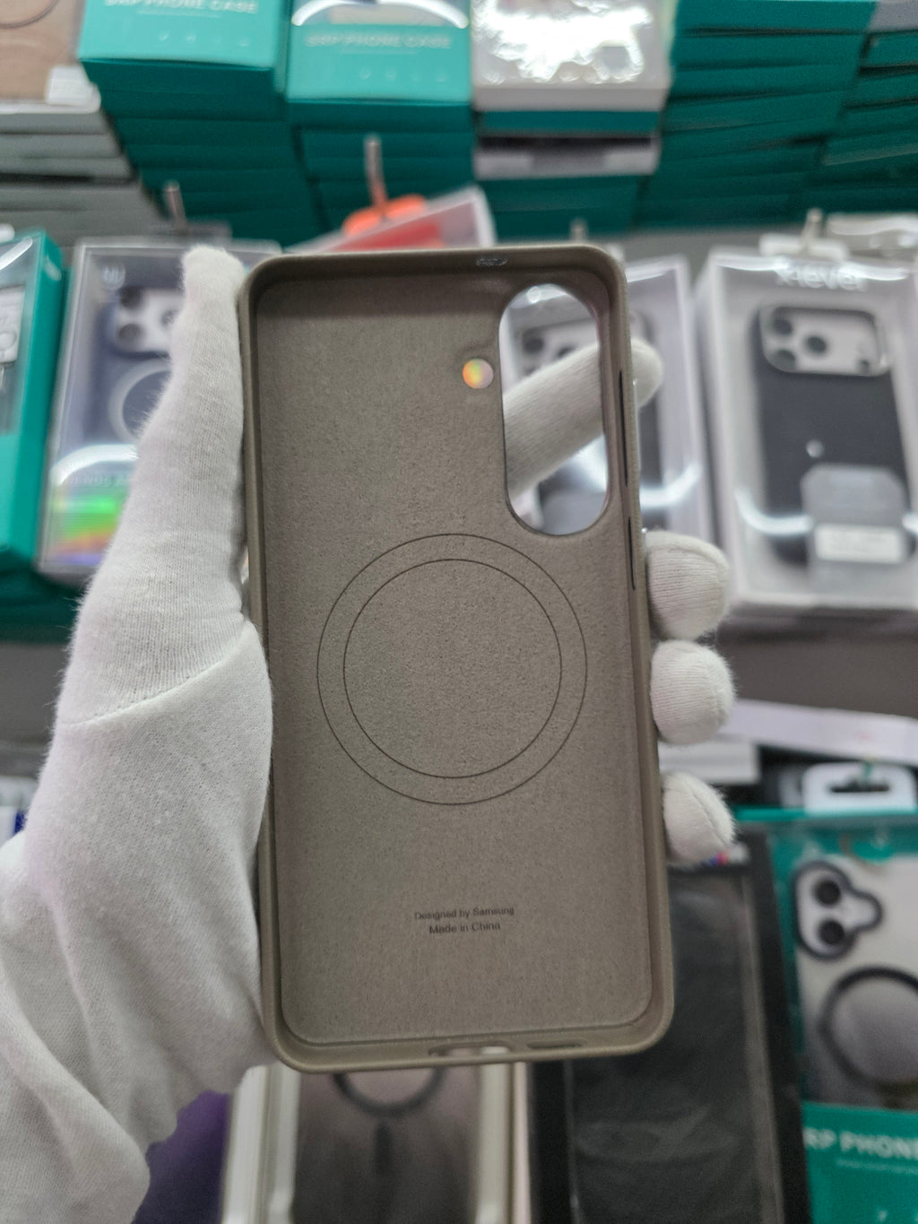 KindSuit Magesafe Leather Back Case - Samsung S26 Plus
