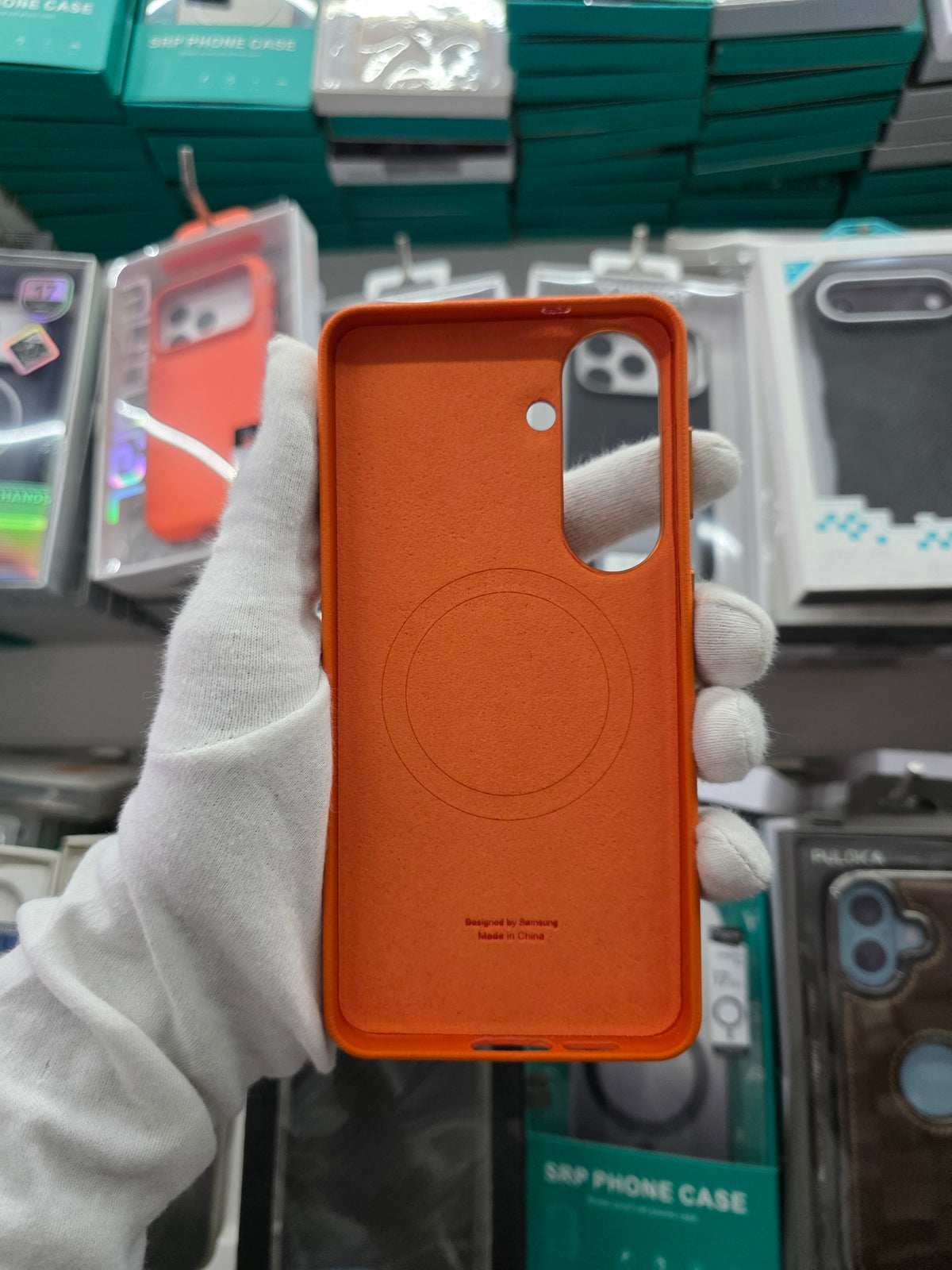 KindSuit Magesafe Leather Back Case - Samsung S26 Plus