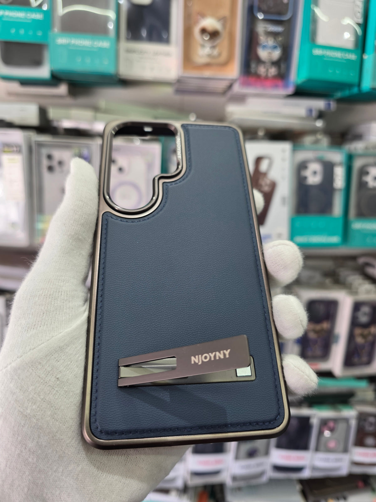 NY Classis Leather with Stand - Samsung S26 Ultra Back Case