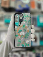 Kutis Floral Printed Shockproof MagSafe - Samsung S26 Ultra Back Case
