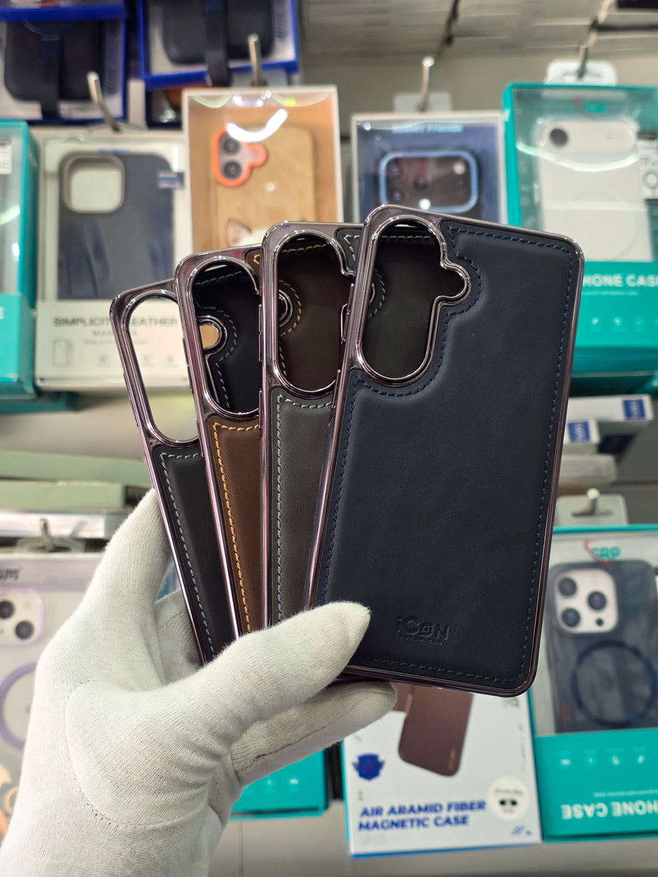 ICON Classic Leather - Samsung S26 Back Case