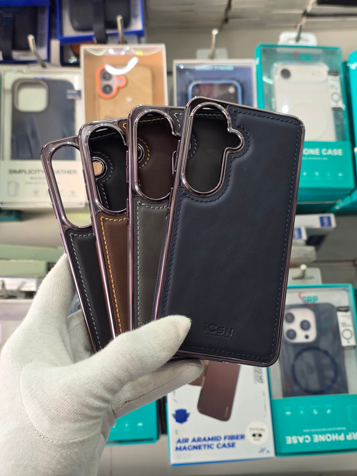 ICON Classic Leather - Samsung S26 Back Case