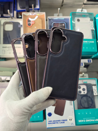 ICON Classic Leather - Samsung S26 Back Case