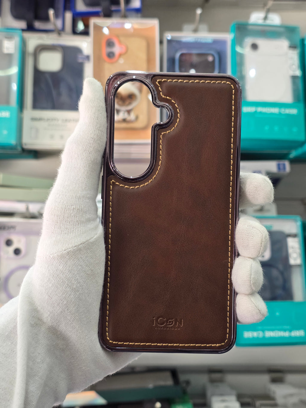 ICON Classic Leather - Samsung S26 Back Case