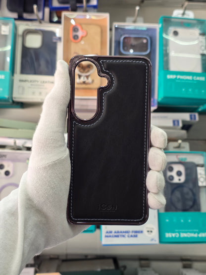 ICON Classic Leather - Samsung S26 Back Case