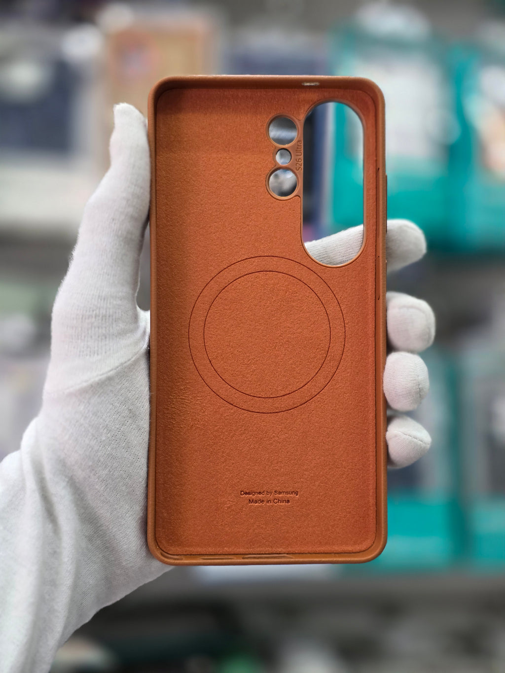 KindSuit Magesafe Leather Back Case - Samsung S26 Ultra