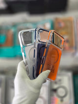 NY Transparent Magnetic Shockproof Case - iPhone 17 Pro
