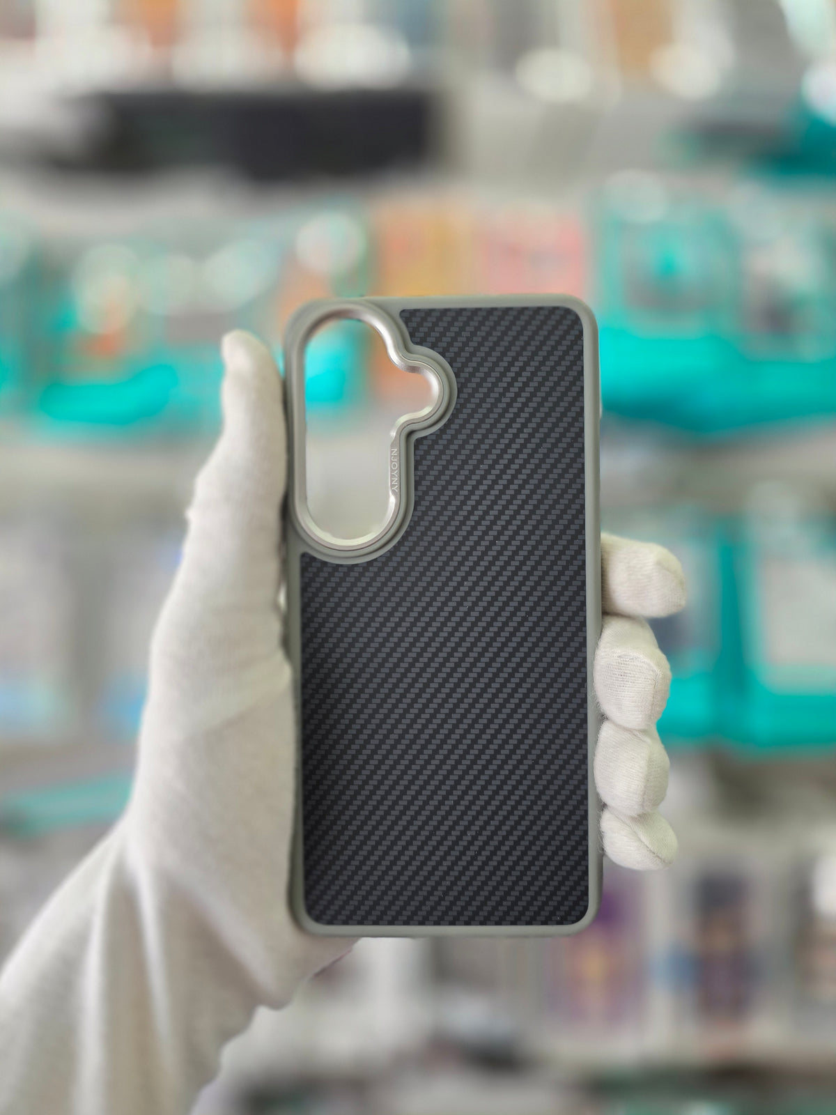 NY Carbon Fiber Texture Case For Samsung S26