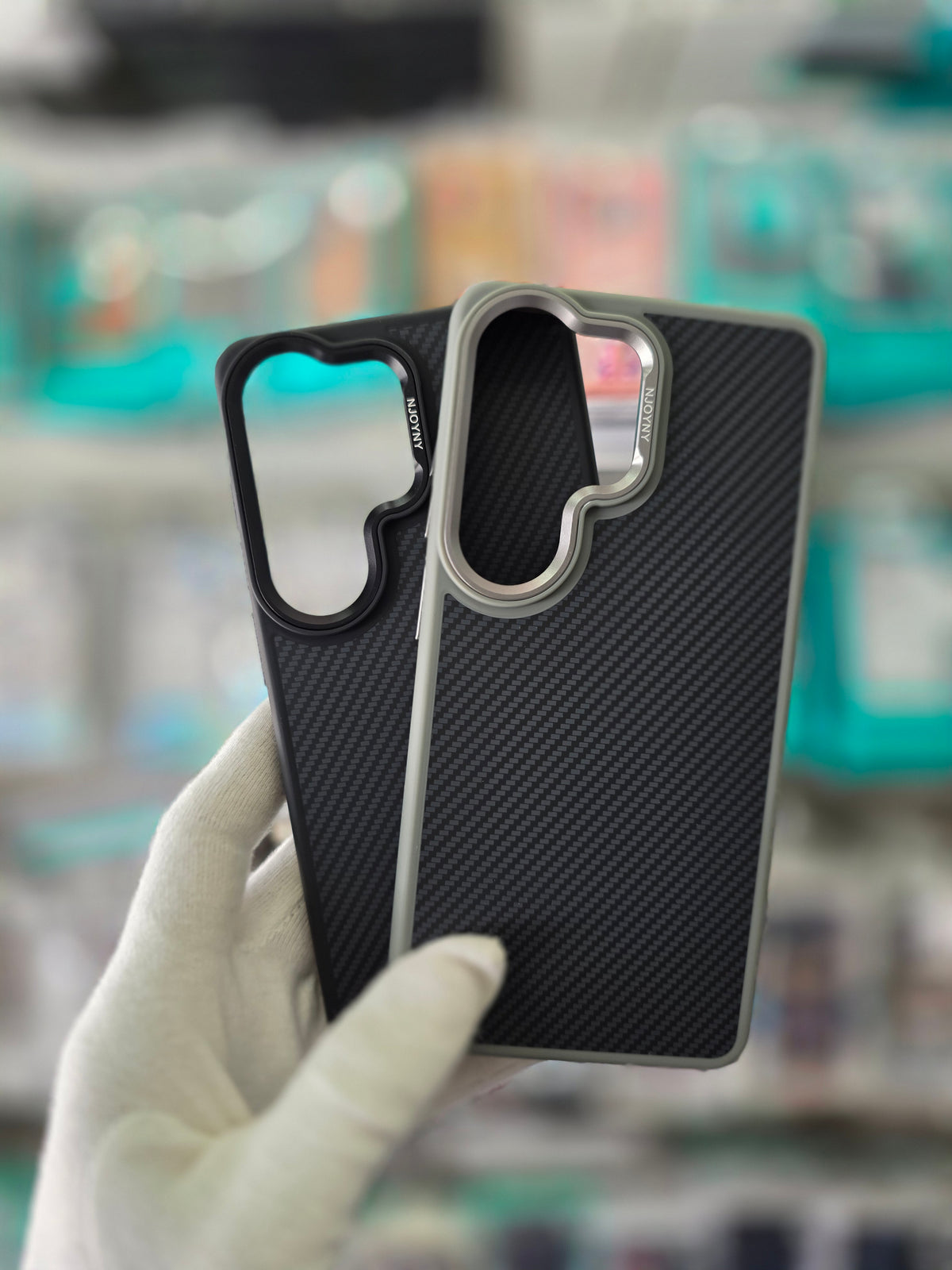NY Carbon Fiber Texture Case For Samsung S26 Ultra