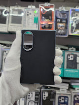 DFANS Pu Leather Chrome Plated Samsung Z Fold 8 Cover