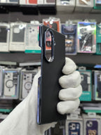 DFANS Pu Leather Chrome Plated Hinge Protection Samsung Z Fold 8 Ultra Case