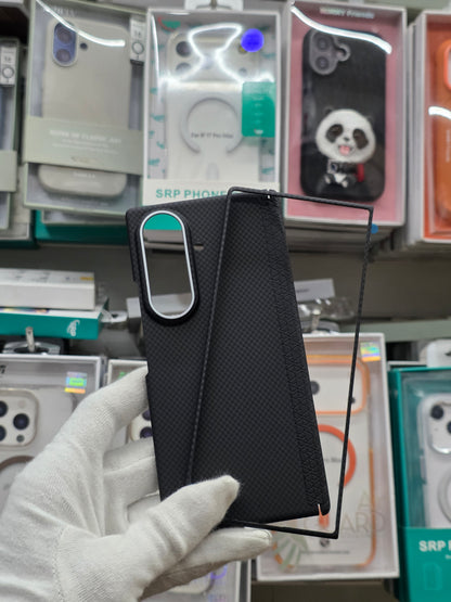 D Moloch Carbon Magnetic Case with Hinge & Front Frame - Samsung Z Fold 8 Ultra