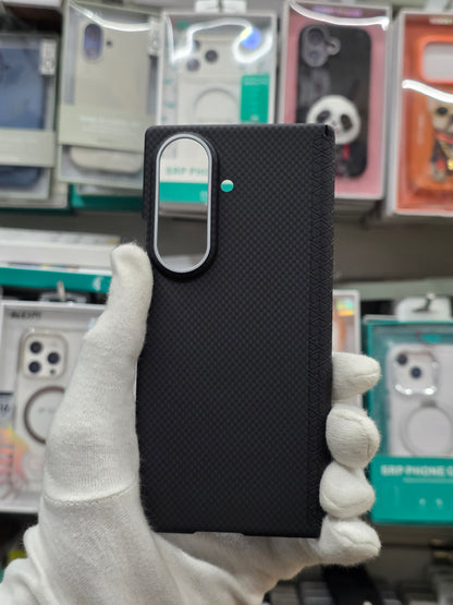 D Moloch Carbon Magnetic Case with Hinge & Front Frame - Samsung Z Fold 8 Ultra