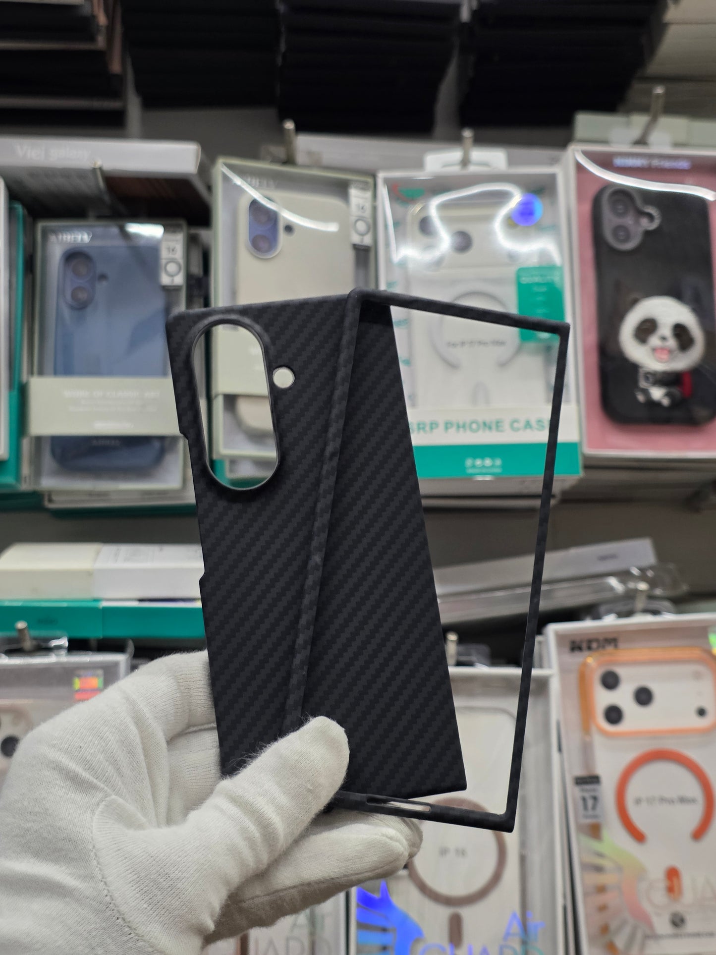 Luxo Carbon Fiber Magsafe Case - Samsung Z Fold 8 Ultra