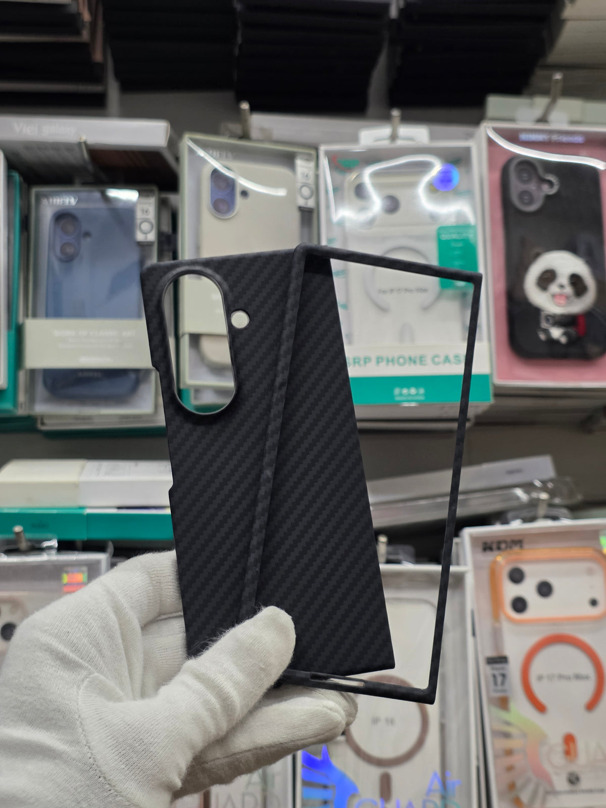 Luxo Carbon Fiber Magsafe Case - Samsung Z Fold 8 Ultra