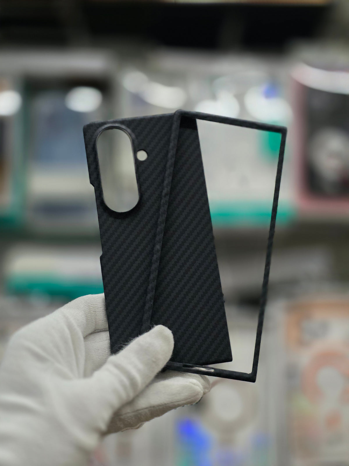 Luxo Carbon Fiber Magsafe Case - Samsung Z Fold 8 Ultra