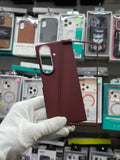 X-Level Mars Magnetic Carbon Fiber Textute Case With Front Frame - Samsung Fold 8 Ultra