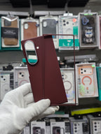 X-Level Mars Magnetic Carbon Fiber Textute Case With Front Frame - Samsung Fold 8 Ultra