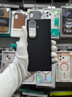 X-Level Nano Fiber Texture Magnet Back Case With Hinge Prtection For Samsung Z Fold 8 Ultra