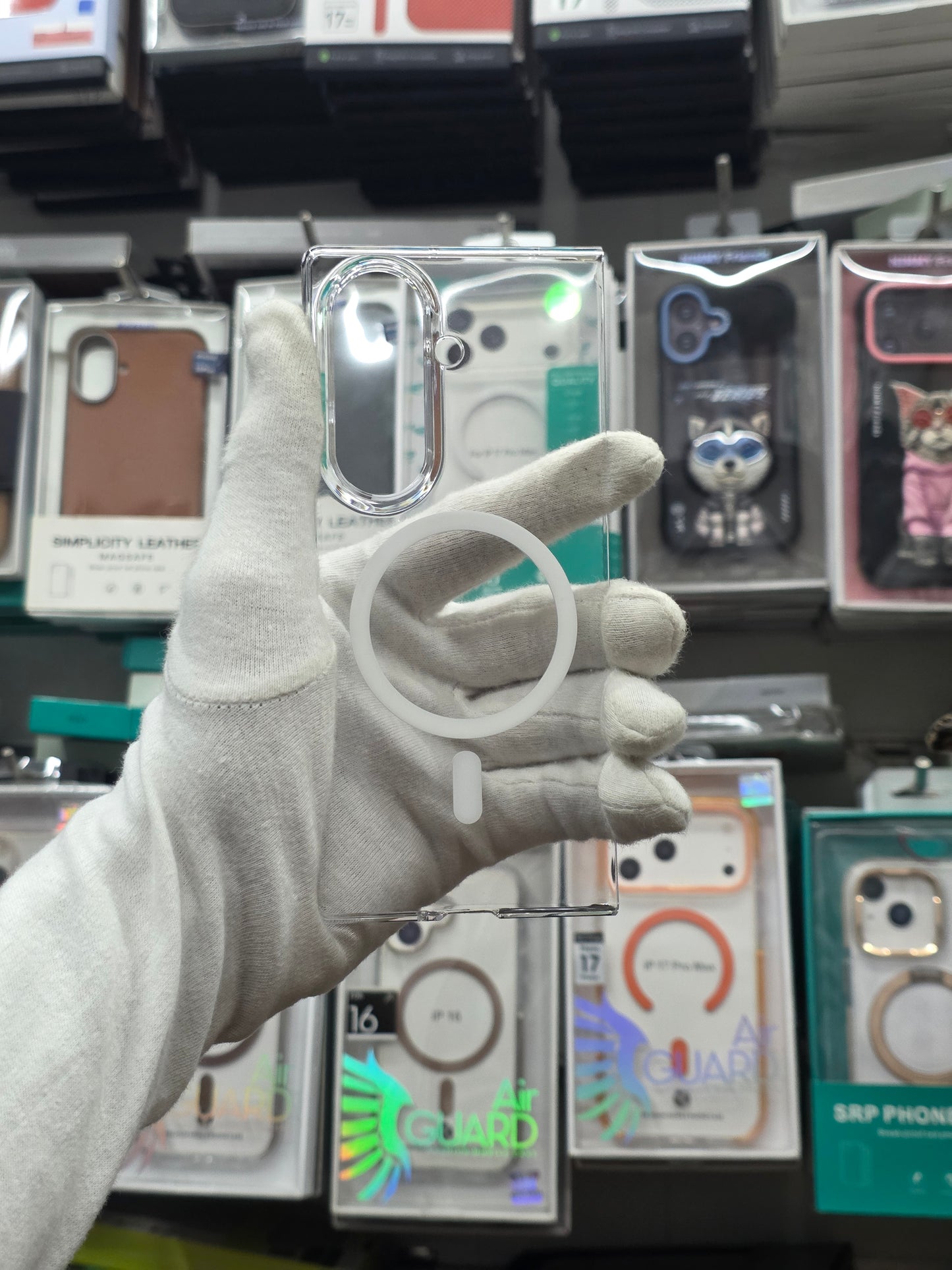 Okoz Clear Magsafe Case Samsung Galaxy Z Fold 8 Ultra