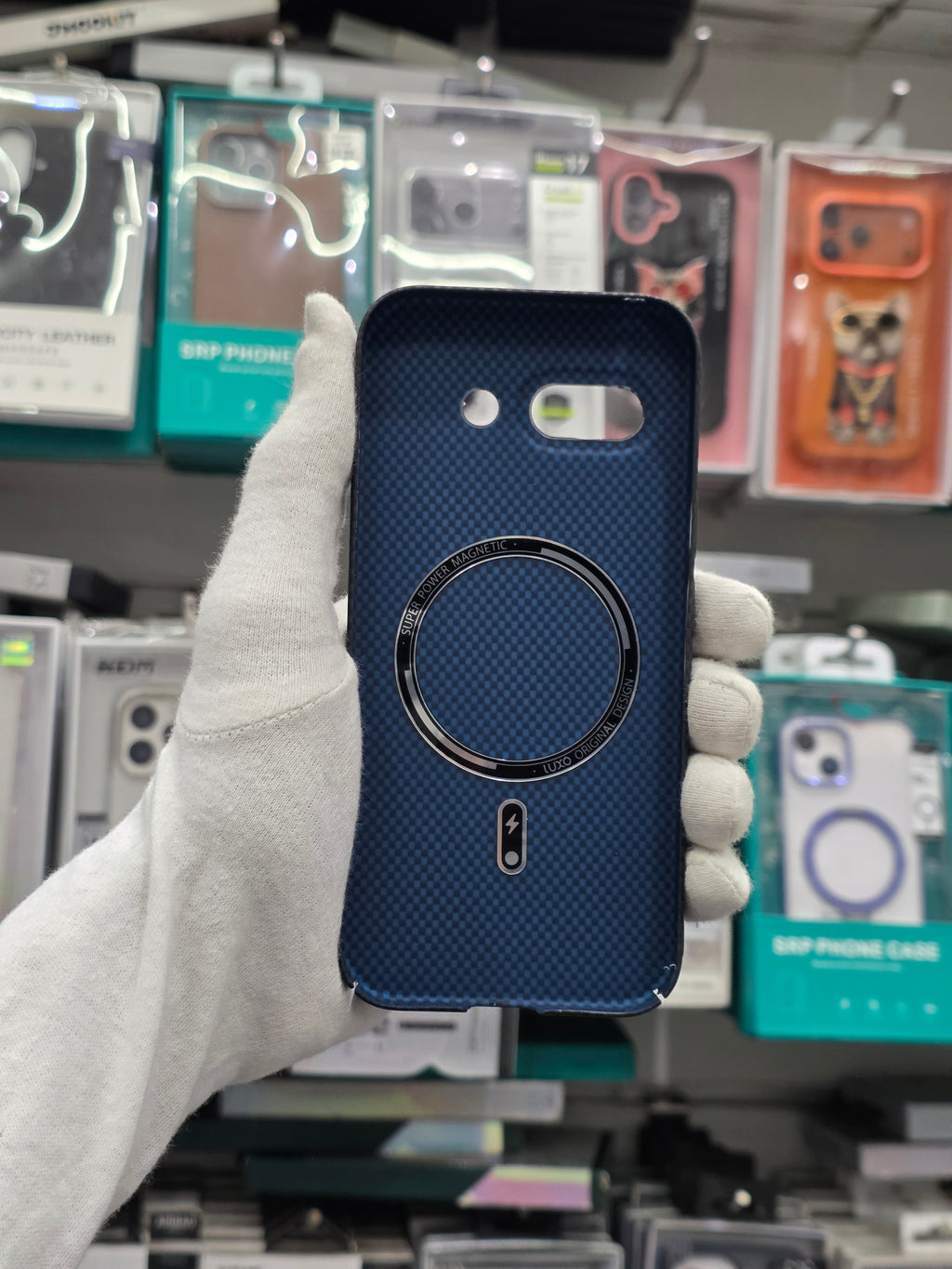 Luxo Carbon Fiber Magsafe Case - Google Pixel 9A