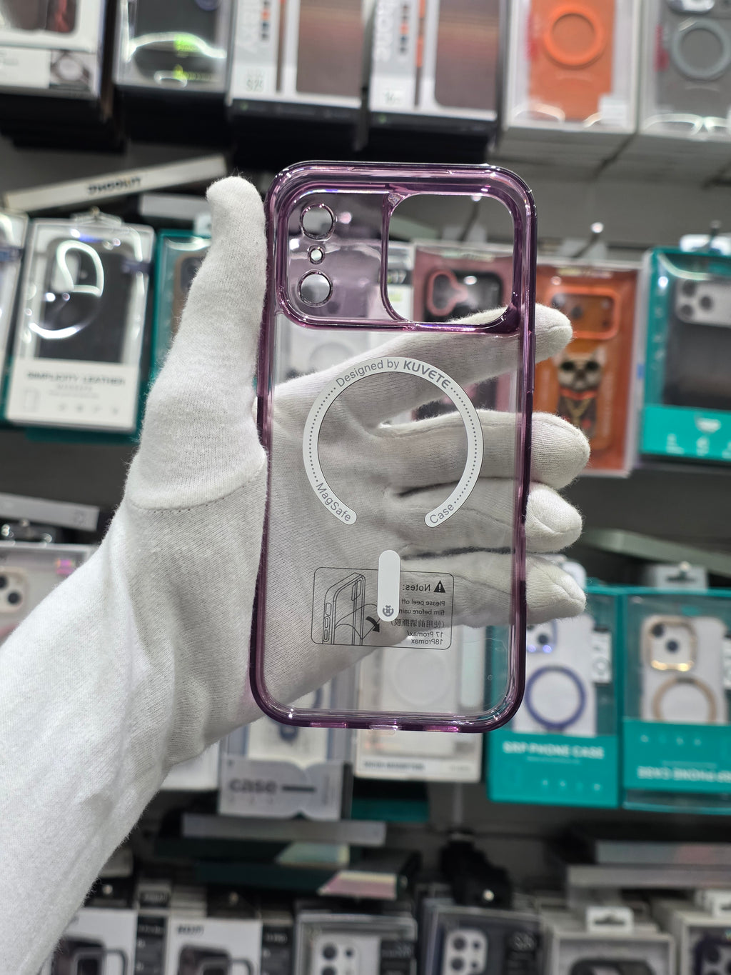 KUVETE Clear Magsafe Case - iPhone 18 Pro  Back Cover