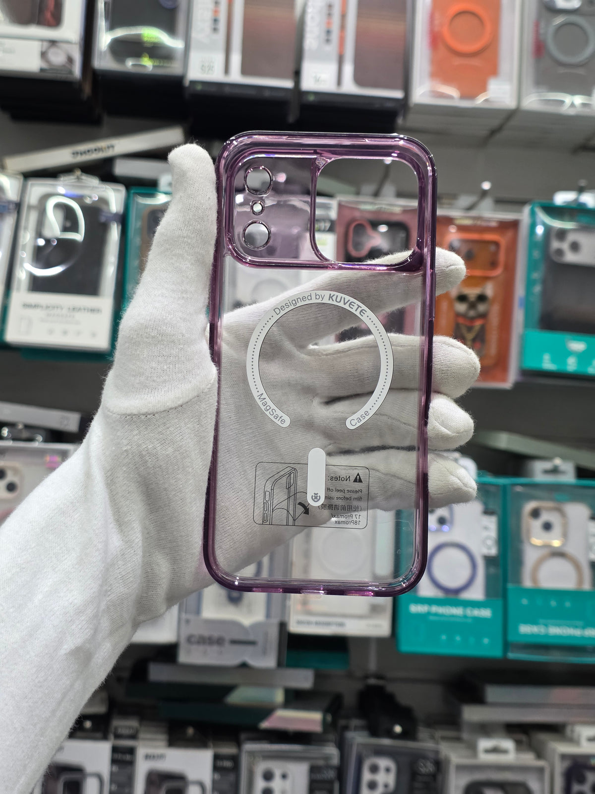 KUVETE Clear Magsafe Case - iPhone 18 Pro  Back Cover