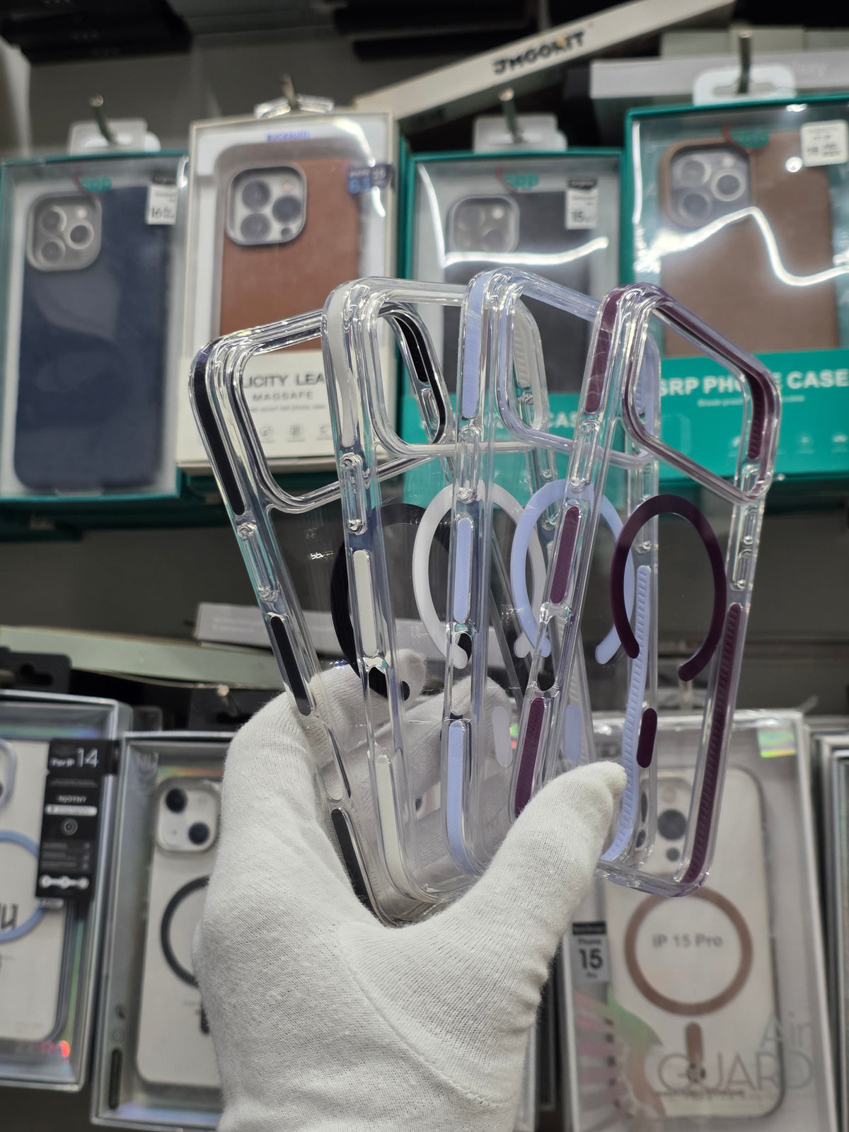NY Transparent ShockProof with Magsafe - iPhone 18 Pro Max Back Cover
